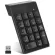 Wireless Numeric Keypad 18 Keys Numpad with 2.4g Mini USB Receiver Number Pad for Lap Notebook Desk