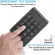 Wireless Numeric Keypad 18 Keys Numpad with 2.4g Mini USB Receiver Number Pad for Lap Notebook Desk