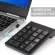 Wireless Numeric Keypad 18 Keys Numpad with 2.4g Mini USB Receiver Number Pad for Lap Notebook Desk