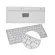 1PC Wireless Gaming Keyboard Computer Game Universal Bluetooth Keyboard for Spanish German Russian French Korean Arabic
