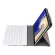 Lap Leather Case Detachable Blueteeth Keyboard Cover Comfortable Using Keyboard for Samsung Galaxy Tab A8 T290 Easily