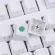 Four Leaf Clover Design Sublimation PBT Keycaps for Cherry MX Switch Mechanical Gaming Keyboard Cherry Profile OEM Keycaps