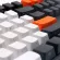 Mechanical Keyboard Replaceable Keycaps Translucent Double Shot PBT 108 Keycaps for Cherry MX Keyboard Switch