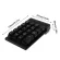 2.4ghz Mini Usb Wireless Numeric Keypad 19 Keys Number Pad Numpad With Receiver For Lap Pc Computer Accessories