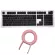 104 Pbt Thicken Keycap Mechanical Keyboard Installation Keycap Set Solid Color Backlight Keycaps With Key Puller