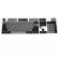 Mechanical Keyboard Special Keycap 104-Key Abs Color Diy Double Injection Light Transmission Keyboard Cap Wear-Resistant
