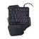 G30 1.6m Wired Gaming Keypad with LED Backlight 35 Keys One-Handd Membrane Keyboard for Lol/PUBG/CF