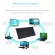 2.4ghz Wireless Keyboard Mouse Combo Set Waterproof For Apple Macbook/pc/computer Mouse Color Random Wireless Office Work Combo