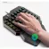 One-Handed Wired Keyboard Left-Hand Mechanical Feel Gaming Keyboard 39-Key Full Key Usb Interface Support Rgb Backlight
