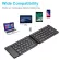 Mini Folding Keyboard Bluetooth Foldable Wireless Keypad with Touchpad Phone Lap As99