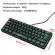 Mechanical RGB Backlit 61 Keys USB Wired Plug and Play Home Office Multicolor Film Gaming Keyboard Computer Peripherals Lap