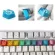 Handmade Backlight Bilibili Tv Resin Keycaps For Cherry Mx Switch Mechanical Gaming Keyboard Sa Profile Colorful Key Cap