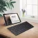 K-07 Bluetooth Touch Keyboard Wireless Keyboard with Touchpad is Suitable for Samsung Apple Microsoft System Tablet PC desk.