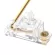 Durock V2 Stabilizer Gold Pted PCB Mount Screw-in Stabilizers 2U 6.25U 7U Stabilisers for Custom Mechanical Keyboards