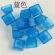 10pcs/pack Full Transparent Mechanical Keyboard Keycap For Mx Switch Oem Profile Abs Key Cap No Printed Frosted Feeling