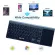 Jelly Comb Ultra Slim Wireless Keyboard Bluetooth/2.4g For Tablet Smart Tv Smartphone Lap Keyboard With Touchpad Number Keys