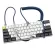 SPACE Cable AVIATOR DARK BLUE Custom USB C Port Coiled Cable Wire for Mechanical Keyboard GH60 USB Cable Type C USB