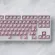 Equalz Fierce Girl Switches For Mechanical Keyboard 58.5g Linear Axis 5 Pins Customize Gold Plated Spring Diy Gamer