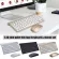 Mini Multimedia Full-Size Keyboard Mouse Combo Set 2.4g Wireless Silent Keyboard And Mouse For Mac Notebook Lap Desk Pc