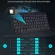 Ultra-Thin 2.4g Usb Wirelesss Mute Keyboard Mouse Kit For Smart Tv Desk Pc