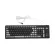 English Keyboard Spanish Keyboard 103 Key Compact USB Soft Silicone Waterproof Keyboard for PC LAP