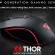 Optical Mouse Fantech X9 Thor Gaming (Black)