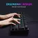 Redthunder 60% Wired Gaming Keyboard Rgb Backlit Ultra-Compact Mini Keyboard Mechanical Feeling For Pc Mac Ps4 Gamer