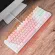 K100 87 Keys Usb Backlight Green Shaft Office Home Gaming Mechanical Keyboard