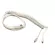 Black White Gray Type C Mini B Micro Connector Spring Cable Durable Data Line Coiled Cable For Cherry Mechanical Keyboard Phone