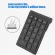 Black Keyboard 22 Keys Mini Numpad Bluetooth Numeric Keypad Support Windows iOS android System Brand New