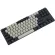 Free Shipping Ymdk 104 87 61 Black Light Gray Pbt Oem Profile Keycap For 104 Tkl 60% Mx Switches Mechanical Gaming Keyboard