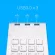 Rocketek USB NUMERIC Keypad 18 Keys Mini USB 3.0 Hubs for Digital Keyboard Ultra Slim Number Pad Compute PC LAP