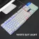 Gk50 Wired Mechanical Gaming Keyboard Floating Cap Waterproof Rainbow Backlight Usb 104 Keycaps Computer Game Keyboards