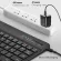 Portable Ultra-Thin Wireless Bluetooth Keyboard Keypad For Ipad Phone Tablet