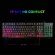 GK50 Wired Mechanical Gaming Keyboard Floating Cap Waterproof Rainbow Backlight USB 104 Keycaps Computer Game Keyboards