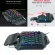 Single Handed Gaming Membrane Keyboard 35 Keys One Hand Ergonomic Game Keypad For Pc Lap Gamer