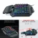 Single Handd Gaming Membrane Keyboard 35 Keys One Hand Ergonomic Game Keypad for PC Lap Gamer