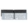 Mini Folding Bluetooth Keyboard Portable Wireless Keyboard Ultra-Thin Keyboard Keycaps