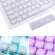 Low Profile Keycap Set For Cherry Mx Backlit Mechanical Keyboard Crystal Edge Design With Key Puller Removal Tool Mar18 Dropship