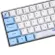 Whale Dye-Sublimation Keyboard Cute Keycaps Pbt Oem Profile Keycap For Gh60 Gk64 24bb