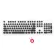 Steampunk Typewriter Keycaps for Backlit Mechanical Keyboard Round Double-Shot Abs Key Cap 104 Keys