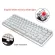 Ajazz Ak33 82 Keys Mechanical Keyboard Russian/english Layout Gaming Keyboard Lx9b
