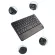 Touchscreen Bluetooth Keyboard 2.4g Wireless Gaming Keyboard With Touchpad For Andriod Ios Phone Tablet Smart Tv Android Box