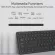 ASUS Adol KB001 2.4g, light -wireless keyboard for office houses