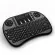 TOKAI Mini Keyboard มินิคีย์บอร์ดและหน้าจอสัมผัส Touchpad ในตัว Wireless 2.4G รองรับ Smart Devices (สีดำ)
