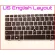 New Keyboard US English Version for HP Probook 6560B 6565B 6570B 8560B 6560P 6575B LAP W/Silver Frame Point