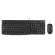 KEYBOARD & MOUSE (คีย์บอร์ดและเมาส์) LOGITECH MK120 CORDED KEYBOARD AND MOUSE COMBO (BLACK) (EN/TH)