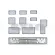 Lap New A2337 Key Keycaps Keys Cap Keyboards Scissor Repair For Apple Macbook Air Retina 13" M1 Emc 3598 Year