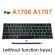 Faishao Full Set Us Keyboard Key Cap Keycaps For Macbook Pro Retina 13"15" A1706 A1707 A1708 - 12" A1534