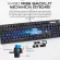OKER K430 RGB Backlit Blue Switches Gaming Key Board